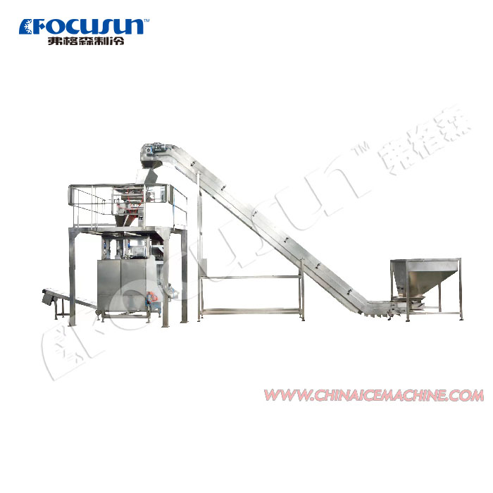 Sealing Bag Packing Machine for 1kg 5kg 10kg Ice Cubes Tubes Video Outgoing-Inspection
