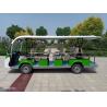 Buy cheap 72V battery operated electric sightseeing car new energy shuttle bus good quality with 14 seats for sale from wholesalers