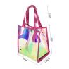 Buy cheap Custom Logo Printing Lightweight TPU Clear PVC Handbags from wholesalers