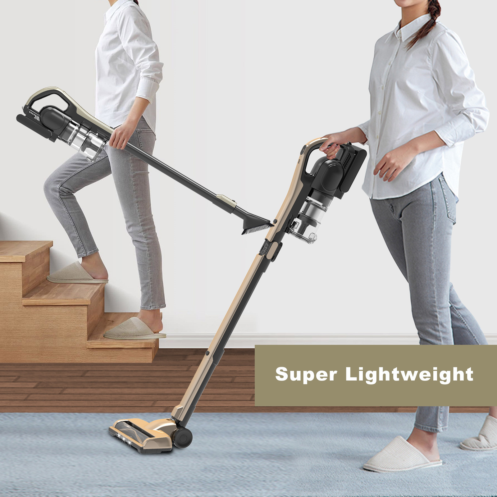 Fade Free Suction Vacuum Cleaner For Pet Hair 265W 23Kpa