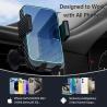 Buy cheap Aluminum Alloy Iphone Car Charger Double Coil Magsafe Car Mount Charger from wholesalers