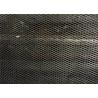 Buy cheap 4 Feet Width Coated Expanded Metal , 5 X 10mm Carbon Steel Woven Metal Mesh from wholesalers