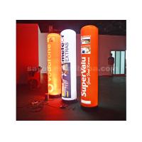 Buy cheap Cylinder Type Inflatable Light Tube Colourful 210d Fabric Material SGS product