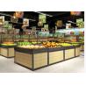 Buy cheap Supermarket Fruit And Vegetable Rack 50-150 Kg Capacity Metallic Material from wholesalers