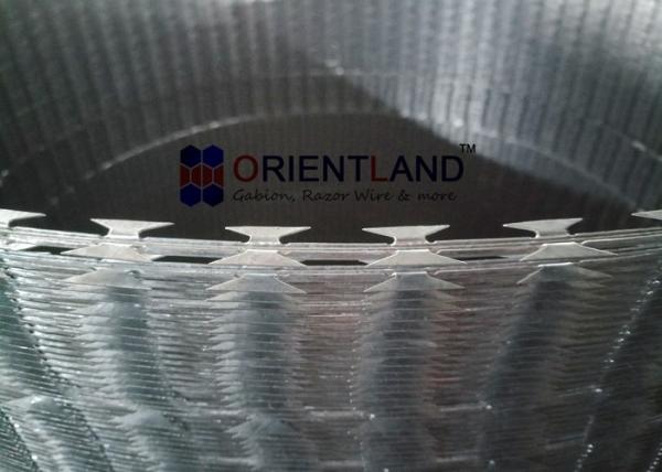 Buy cheap Razor Bto-22 960mm Diameter Galvanized Barbed Wire from wholesalers