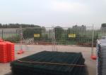 Light Duty Temporary Fencing panels for sale 14 microns zinc layer ,clamp .foot