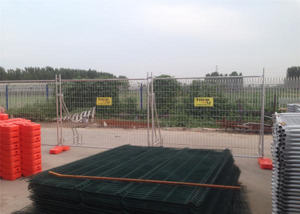 Buy cheap Light Duty Temporary Fencing panels for sale 14 microns zinc layer ,clamp .foot ,panel ,temp fencing for sale china from wholesalers