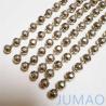 Buy cheap Chromed Faced Metal Bead Ball Curtains Interior Decoration Room Dividers from wholesalers
