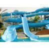 Buy cheap Outdoor Fiberglass Spiral Water Slide Glass Fiber Material For Theme Park from wholesalers