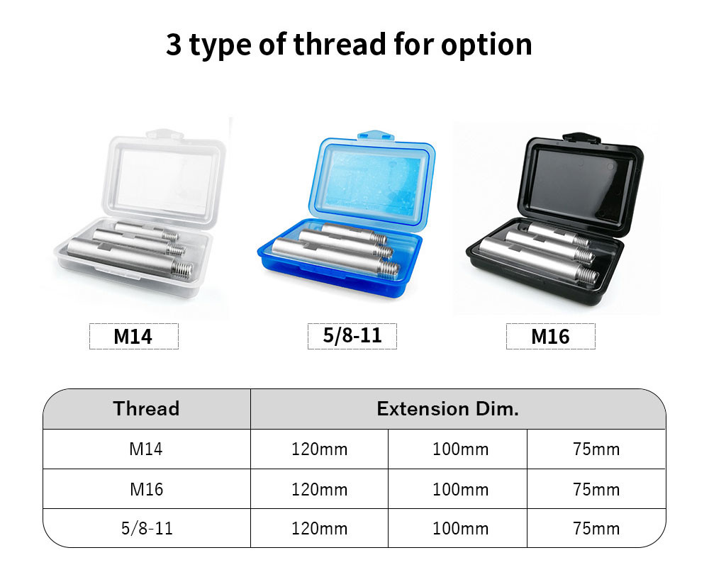 M14 5/8-11 Car Polishing Tools For Car Detailing ISO-9001 Certificated