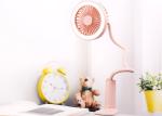 Clip desk lamp fan rechargeable battery operated flexible baby clip usb fan with