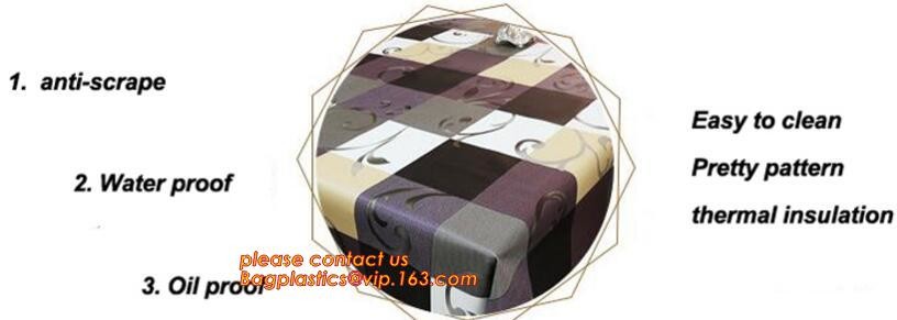 Advertising Table Cloth Fabric Sublimation Banner Clear PVC Cover,Smooth 3d printing pen clear pvc table cover for exhib