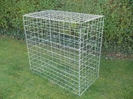 Buy cheap Silver Pvc Coated Wire Gabion Baskets 1mx1mx1m from wholesalers