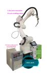 Buy cheap Industrial 6 Axis Aluminum Welding Robot Machine 380V High Speed from wholesalers