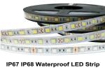 IP67 IP68 Waterproof Flexible 5050 Rgb Led Ribbon Light Strips 60 LED/M