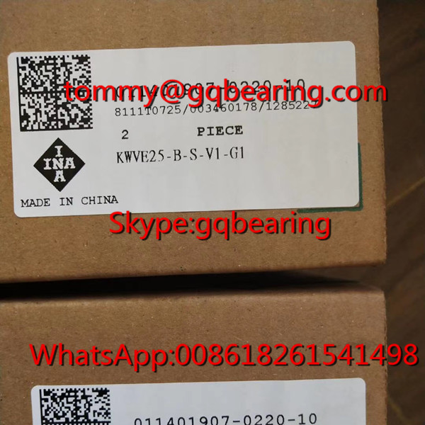 G2 Precision INA KWVE15-B-S-V1-G2 Linear Block KWVE25-B-S-G2-V1 Narrow Type Linear Slide Bearing
