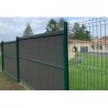 Buy cheap 5mm Plastic Slat Triangle Bending Fence Powder Coated from wholesalers