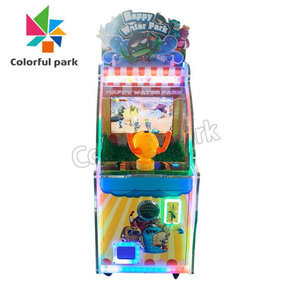 Buy cheap coin operated kids water shooting Shooting Devil machine Arcade Indoor Amusement Juice House from wholesalers