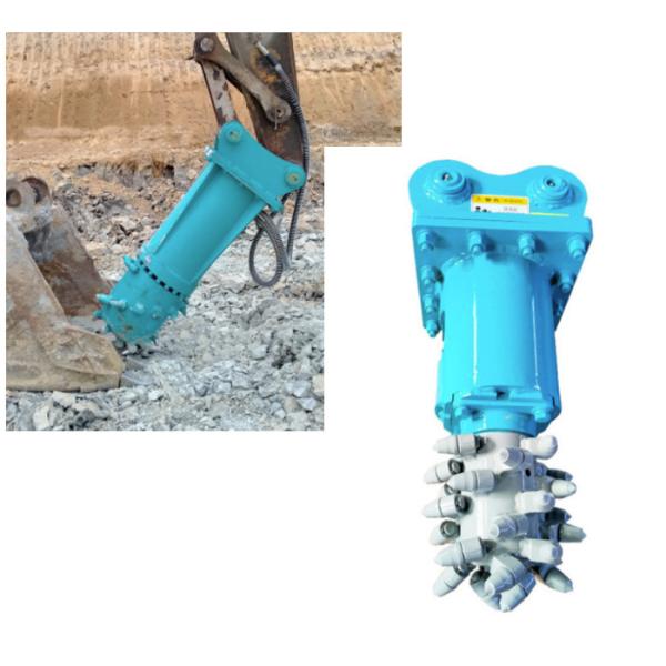 Buy cheap Single Head Q345B Rock Grinder For Excavator Drum Cutter 42CrMo from wholesalers