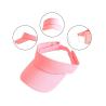 Buy cheap Adults Empty Plastic PVC Sun Visor Cap Velcro Back Closure from wholesalers