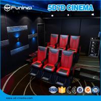 Buy cheap Entertaining Mobile 5D Truck 7D Cinema Equipment Customized Projection Screen product