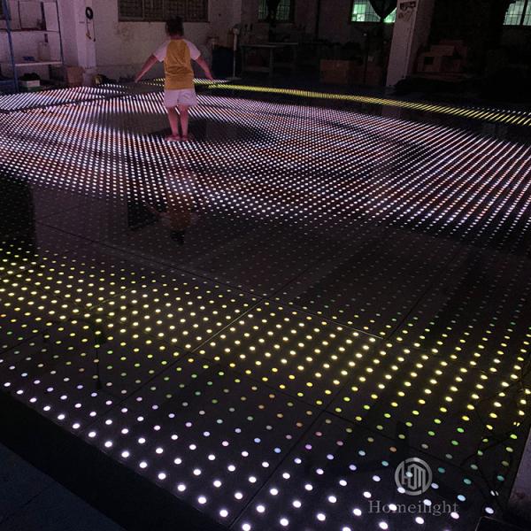 Buy cheap 14KG Online Control Disco Resolution 8*8 Pixel Led Video Dance Floor Lighting Rental from wholesalers