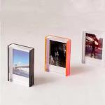 Buy cheap 4'' X 6'' Acrylic Photo Frame With Magnets , Tabletop Acrylic Clear Picture from wholesalers