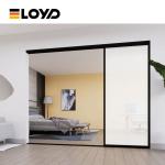 Exterior Patio Telescopic Glass Sliding Doors 8 Foot For Residential Custom