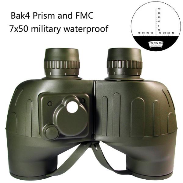 Buy cheap military standard waterproof binoculars 7x50mm observation binoculars from wholesalers