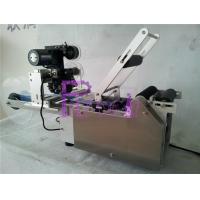 Buy cheap Semi automatic Bottle Labeling Machine for sticker labels with date coding product