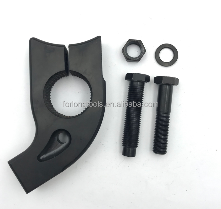 OE NO. N/M Black PVD Titanium Torsion Stop 1 3/4" Split Sprint Car with Universal Pinch Bullet Bolt 3/8"-24X1.35" and 1-1/8" Spline