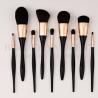 Buy cheap ISO14000 Full Face Makeup Brush Set With Matte Gold Color Aluminum Ferrule from wholesalers