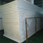 best heat preservation double steel PU sandwich panel 4900 x 1150 x 75mm for