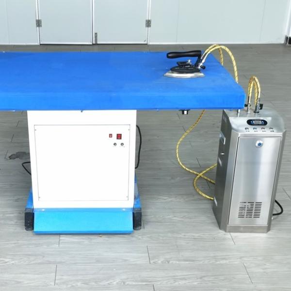 Buy cheap Industry Vacuum Steam Ironing Table Ironing Table Cloth Pressing Machine 420w from wholesalers