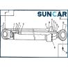 Buy cheap AH144594 Boom Seal Kit Hydraulic Cylinder Repair Kit Fits 653G 690ELC John Deere from wholesalers