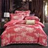 Buy cheap 4pcs Colorful Microfiber Printed Queen Bedding Sets for Hotel Luxury and Comfort from wholesalers