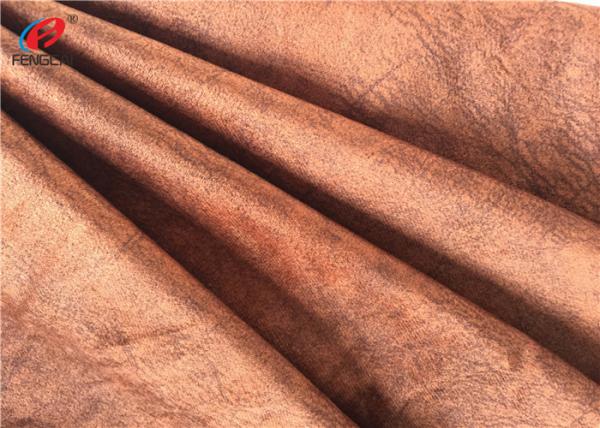 Buy cheap Polyester Fleece Printed Brushed Velvet Material For Upholstery , 180cm Width from wholesalers