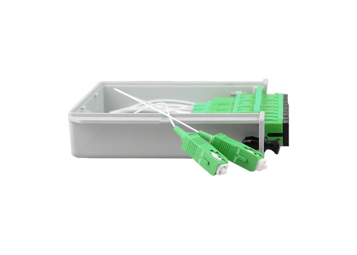 SC APC 1x8 Optical Fiber Splitter, cassette plc fiber optic splitter fTTH