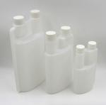 Chemical HDPE Workout Water Bottles Three Sizes Double Neck 1000ml