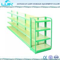 Buy cheap 5 Levels Metal Supermarket Display Racks Powder Coated Surface Various Color product
