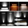 Buy cheap 9 Inch 180W Dual Row LED Light Bar White / Amber For Offroad Cars from wholesalers