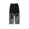 Buy cheap OEM MOQ 100pcs Black Ripped Jeans Fashion Men's Loose Pants Denim Manufacturer from wholesalers