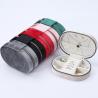 Buy cheap Oval Multiple Cells Soft Velvet Jewelry Travel Zipper Organizer for Pendant Ring from wholesalers