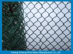 Hot Dipped Galvanized Chain Link Fence For Construction / Residential