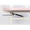 Buy cheap Pink Mobile Cot Hospital Baby Bed , Newborn Hospital Baby Cot With ABS Basin from wholesalers