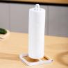 Buy cheap Countertop Metal And Bamboo Paper Towel Holder Kitchen Paper Roll Rack from wholesalers