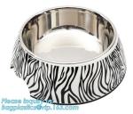 Premium Colorful Dog Water Food Bowl, Dog Food Bowls Pet Feeder Bowls with Mat,