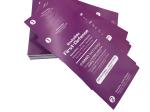Buy cheap Matt Art Paper Flyer Printing Both Sides Glossy Varnish Printed Cards from wholesalers
