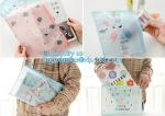 Zipper Bag Warmter Office Document Cash Coin Stationery Storage Mesh File Bags