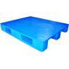 Buy cheap Durable / Light Weight Recycled Plastic Pallets For Logistic , Blue / Red from wholesalers